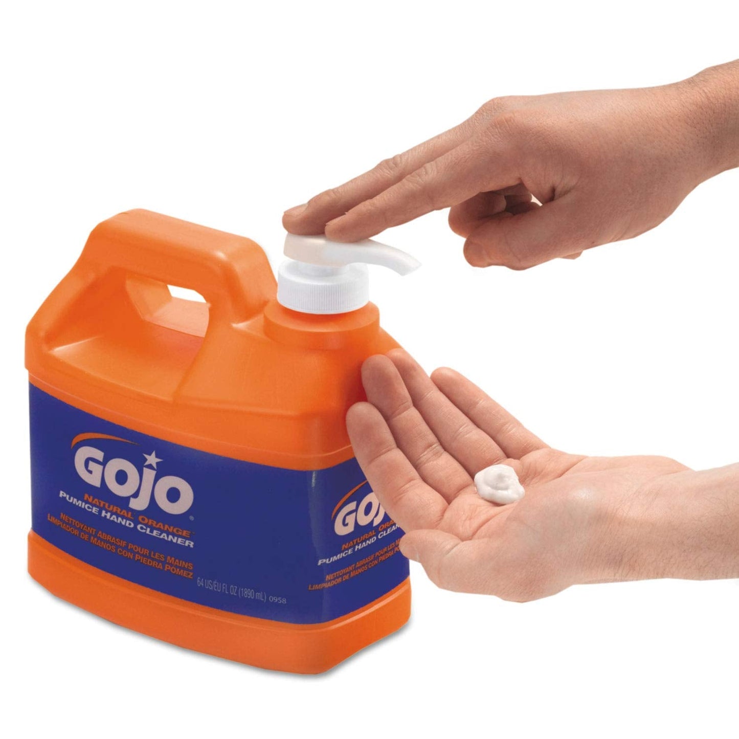 Gojo 0958-04-4PK Hand Cleaner (Natural Orange (4/.5Gal) Beauty & Personal Care GOJO