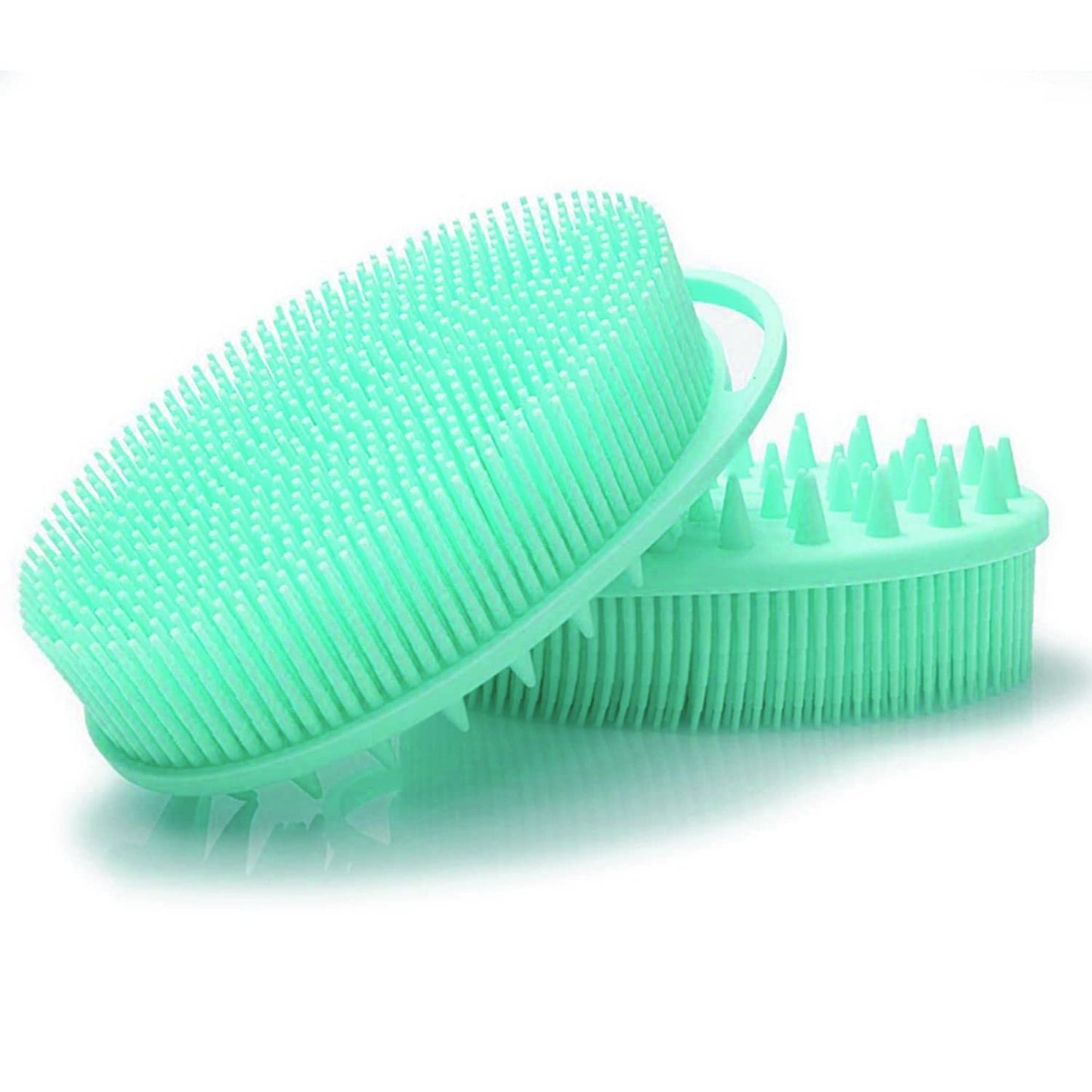 Silicone Body Brush, Exfoliating Body Scrubber, Silicone Body Scrubber Loofah, Silicone Bath Brush, Soft Exfoliating Body Bath Shower Scrubber Brush Beauty & Personal Care MR LION