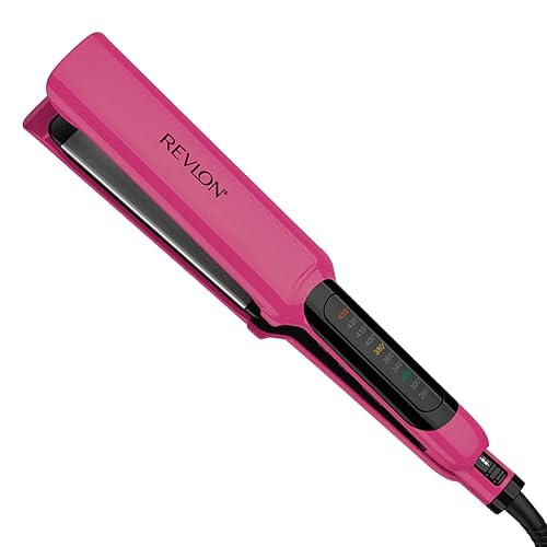 REVLON Smooth Brilliance Ceramic Extra Long Flat Iron, 1-1/2" inch Beauty & Personal Care REVLON