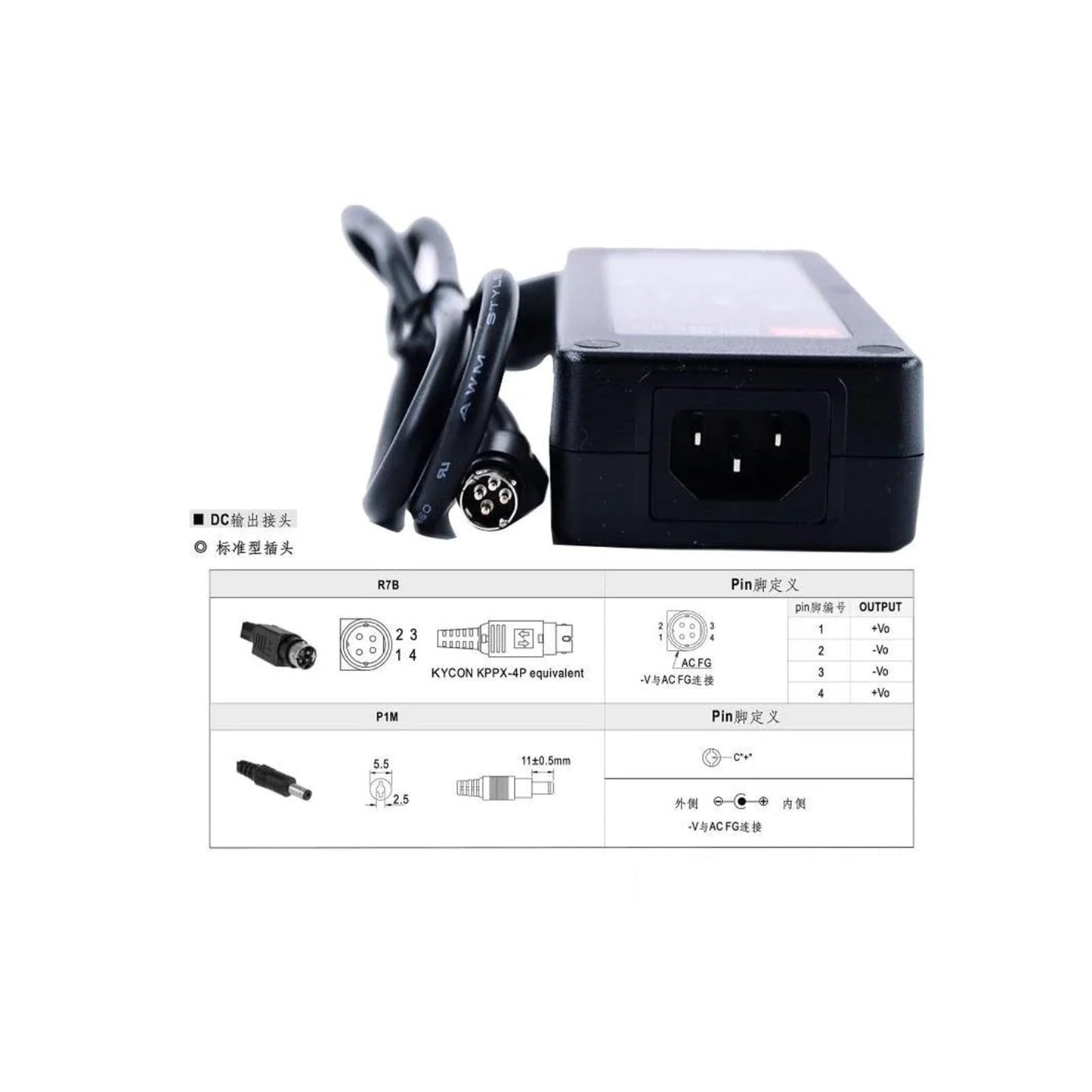 BFOYDLUJ GST120A20-P1M GST120A24-P1M GST120A48-P1M GST120A 120W AC-DC Adaptor(GST120A24-P1M) Beauty and Personal Care BFOYDLUJ