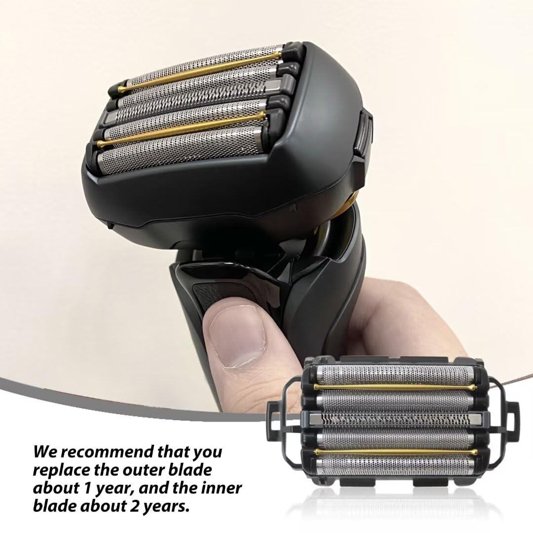 2023 Upgraded ES9040 ES-CLV9U, ES-CLV7U, ES-CLV7G, ES-CLV5U, ES-CLV5G Shaver Razor (Inner + Outer Set) Blade Replacement for Panasonic Beauty and Personal Care USonline911