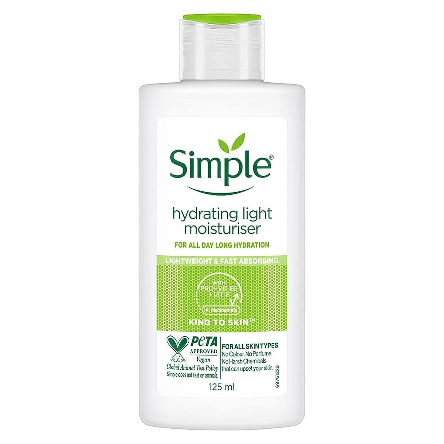 Simple Kind To Skin Hydrating Light Moisturiser 125 ml by Simple Beauty & Personal Care Simple