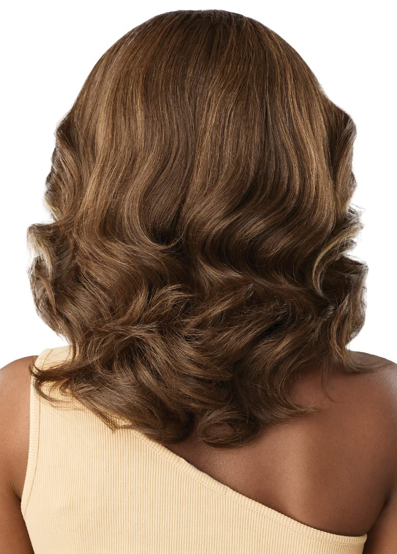 Outre Lace Front Wig - Perfect Hair Line 13X4 - Imani (GOLDEN HONEY BLONDE)