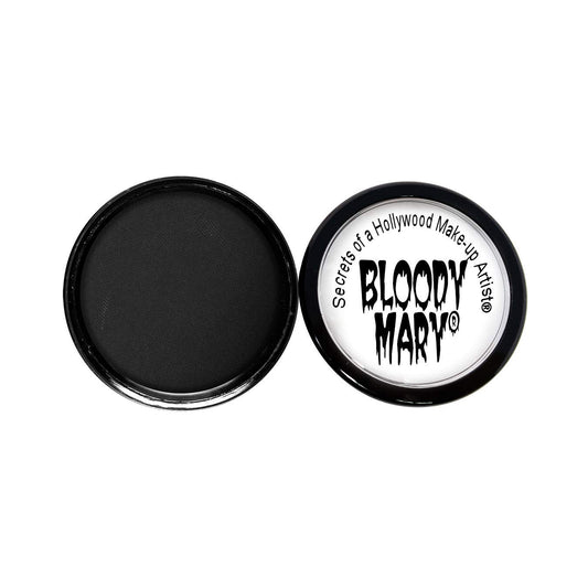 Bloody Mary Solid Black Eyeshadow Eye Makeup - Intense Black by Bobbie Weiner for Theater Costume Halloween & Everyday Drama - Professional Quality… Beauty & Personal Care Bloody Mary