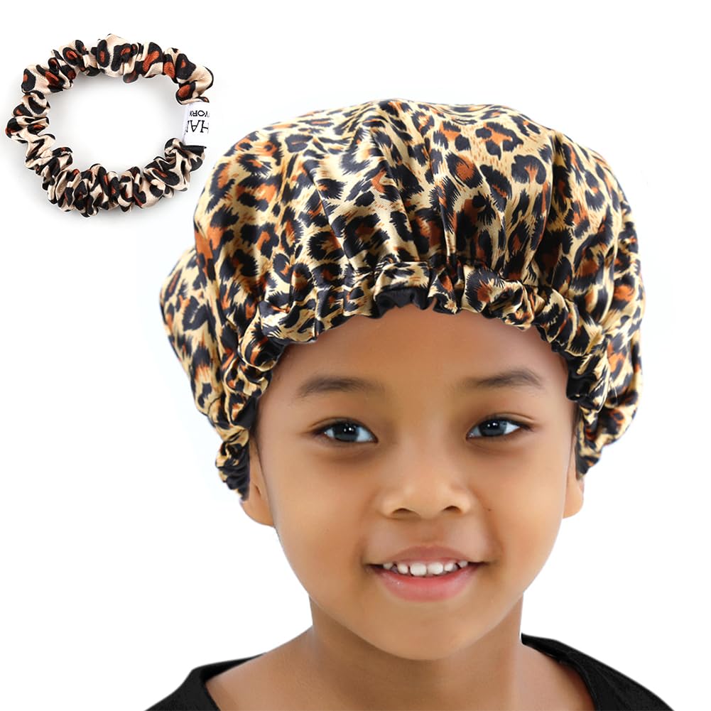 ELIHAIR Kids Satin Bonnet Sleeping Cap for Toddler Child Natural Hair Daily Beauty and Personal Care ELIHAIR