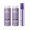 Paul Mitchell Platinum Blonde Trio Set - Shampoo, Conditioner and Toning Spray for Natural and Color-Treated Blonde, White and Silver Hair - Banishes Beauty & Personal Care Paul Mitchell