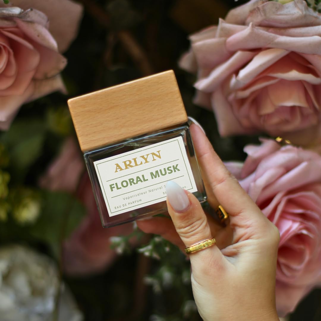 ARLYN Floral Musk Eau De Parfum Inspired by Dyp.tiqu.e F.l.eur De Peau, Long-Lasting Perfume for Men and Women, Vegan & Eco-Conscious with Clean Beauty & Personal Care ARLYN BY BELLEVUE PARFUMS