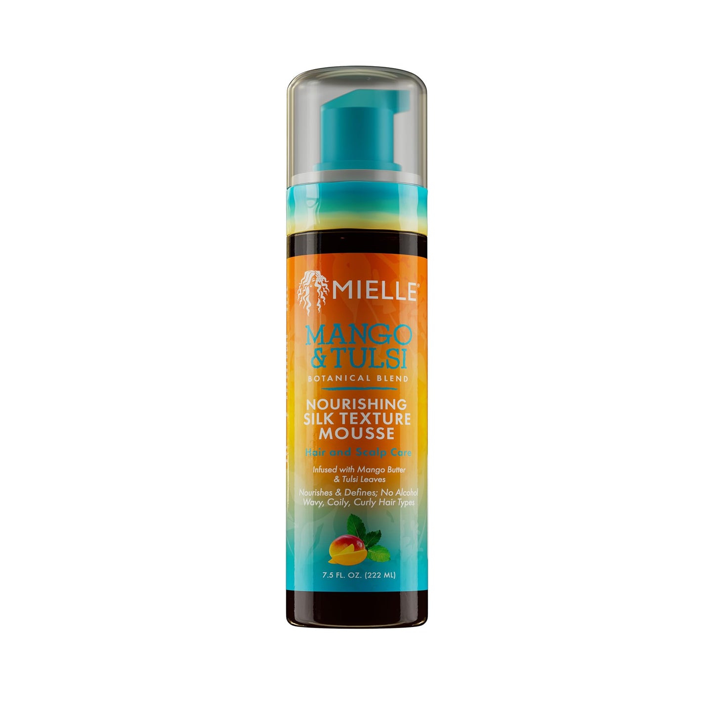 Mielle Organics Mango & Tulsi Hair Nourishing Silk Texture Mousse, 7.5 Ounce Beauty & Personal Care Mielle Organics