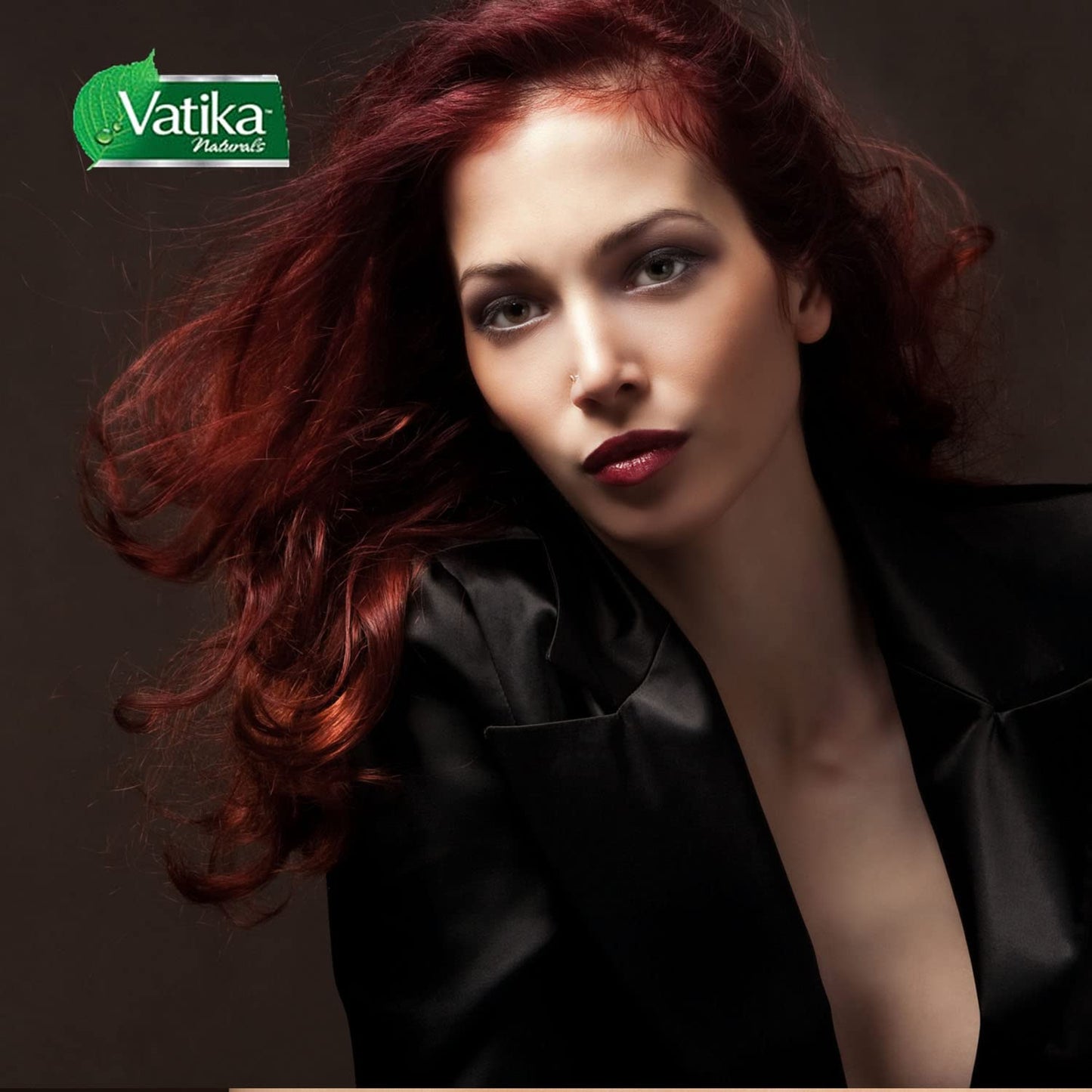 Vatika Naturals Permanent Hair Dye Burgundy, 100% Grey Coverage, Ammonia-Free, for Rich, Long-Lasting Color, No Damage, for Healthy, Vibrant Hair - 6 Beauty & Personal Care Vatika Naturals