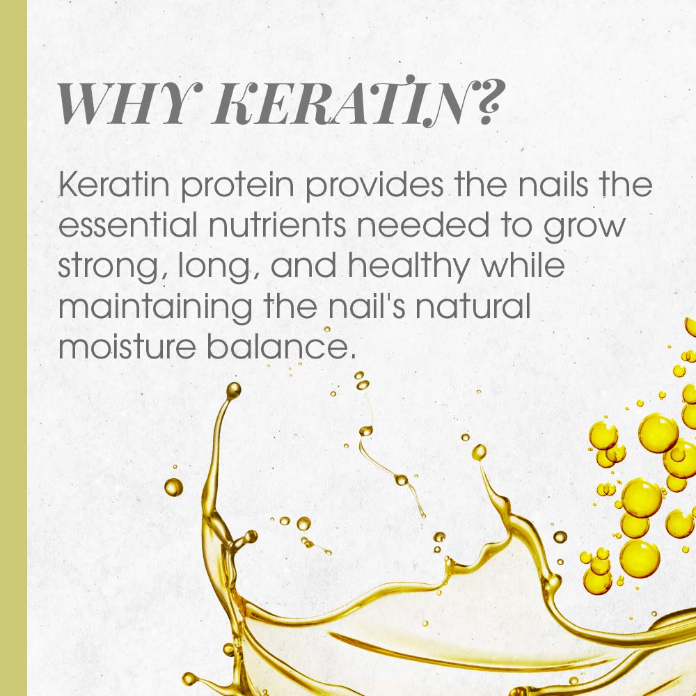 Nail Tek Nail Nutritionist, Keratin Enriched Nail Treatment Oil for Weak and Damaged Nails, 0.5 oz, 1-Pack Beauty & Personal Care Nail Tek