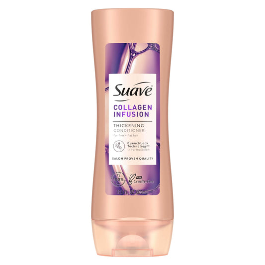 Suave Professionals Thickening Conditioner Collagen Infusion For Fine to Flat Hair Conditioner for Volume 12.6 oz Beauty & Personal Care Suave
