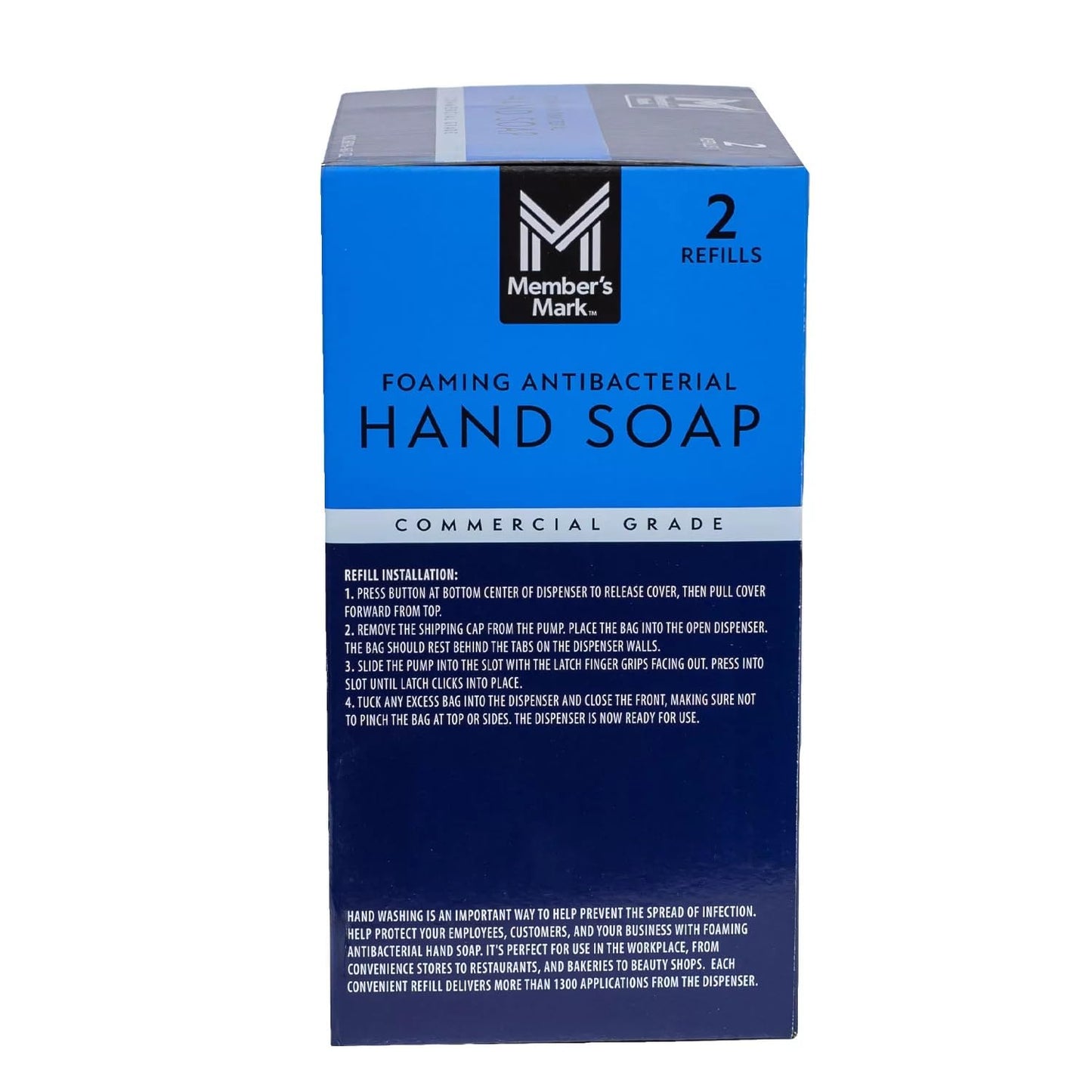 Member's Mark Antibacterial Foaming Hand Soap, 33.8 Fluid Ounce (Pack of 2) Beauty & Personal Care MEMBER´S MARK