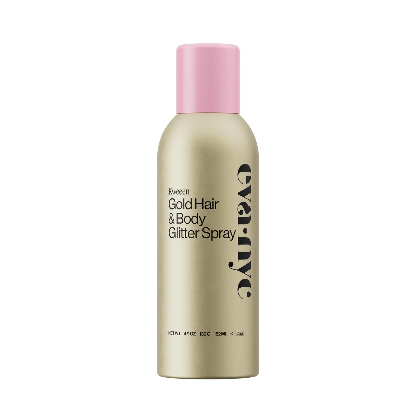 Eva NYC Kweeen Gold Hair and Body Glitter Spray - Ultra Shimmery Gold Glitter for Festivals - Adds Shine + Non-Sticky - Quick Drying Sparkle Spray Beauty & Personal Care EVA·NYC