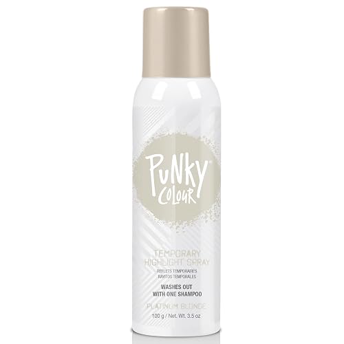 Punky Temporary Hair Highlight Spray, Platinum Blonde, 3.5 oz, 1-Pack Beauty & Personal Care Punky