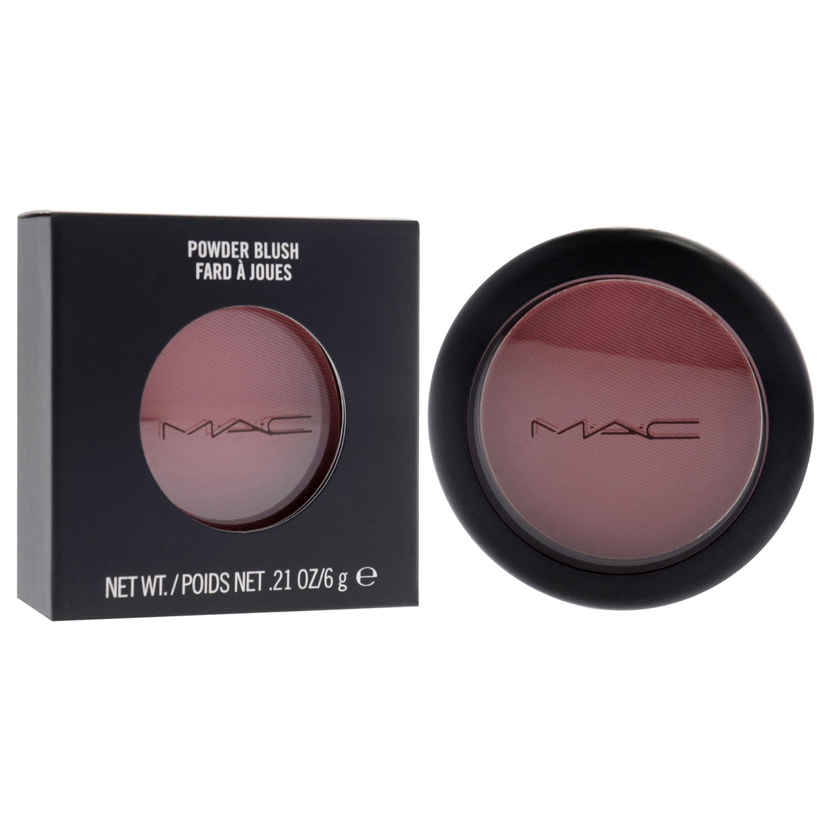 MAC Blush Powder for Women, Desert Rose, desert rose-soft reddish burgundy (matte), 6g/.21 ounce