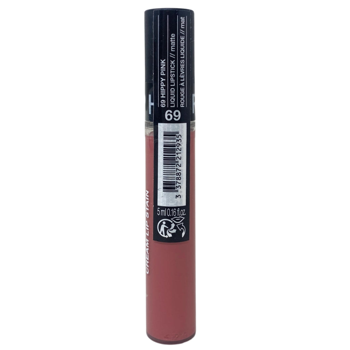 SEPHORA Collection Cream Lip Stain - 69 Hippy Pink (matte nude baby pink), 5 mL / 0.16 fl oz