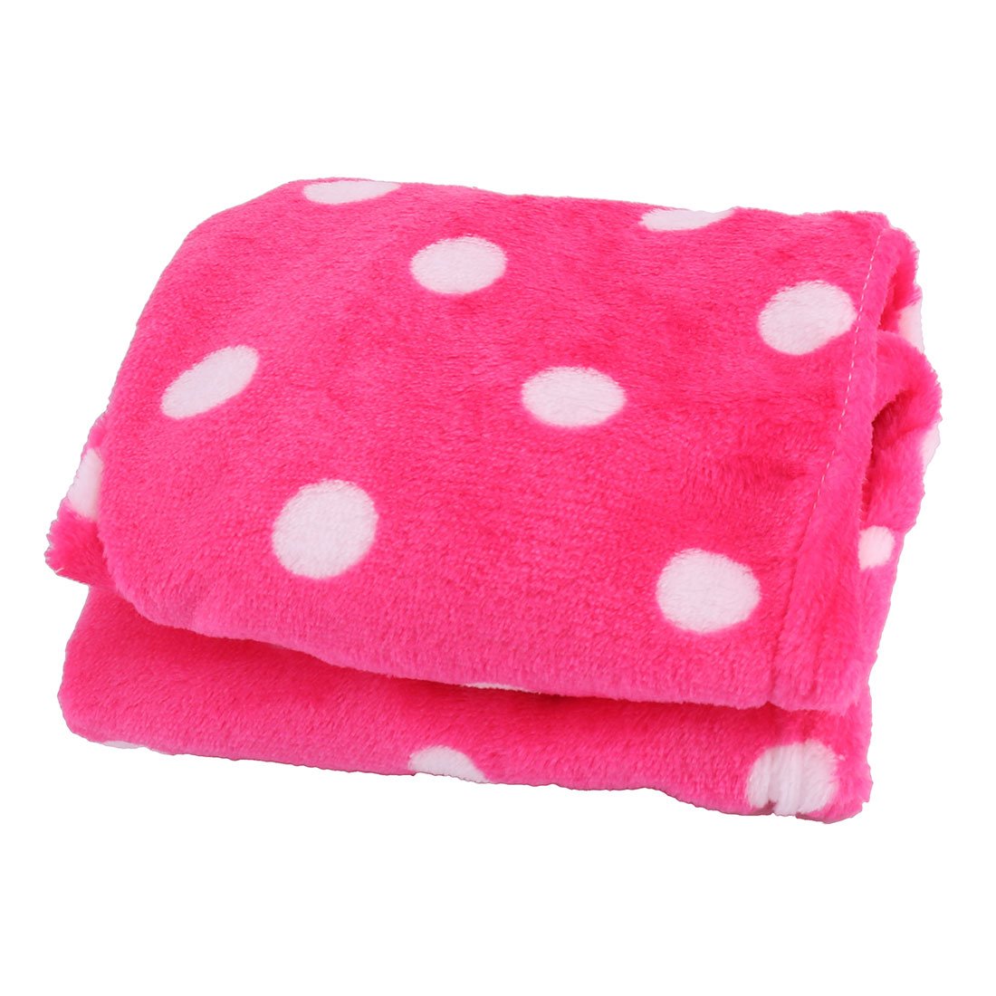 Ruilogod Flannel Dot Pattern Bathroom Water Absorbent Bathing Shower Hat Dry Hair Cap Fuchsia (id: b76 c5f 4b6 aee 2d7 Beauty and Personal Care Ruilogod