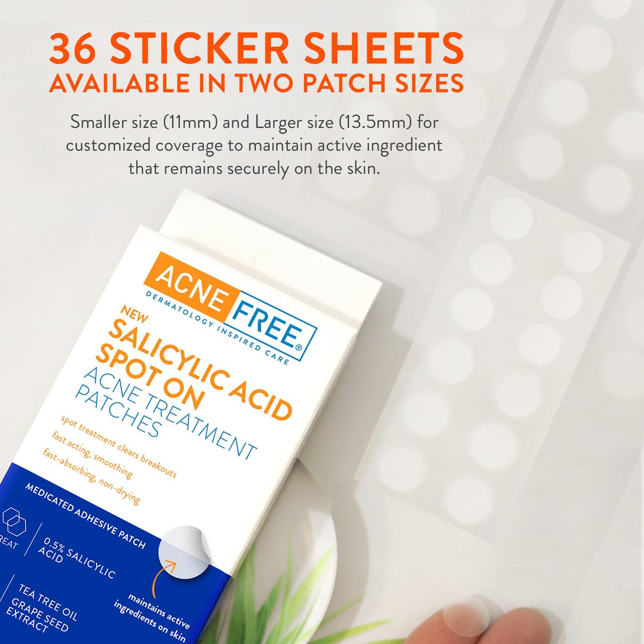AcneFree Salicylic Acid Acne Pimple Patch Treatment Beauty & Personal Care AcneFree