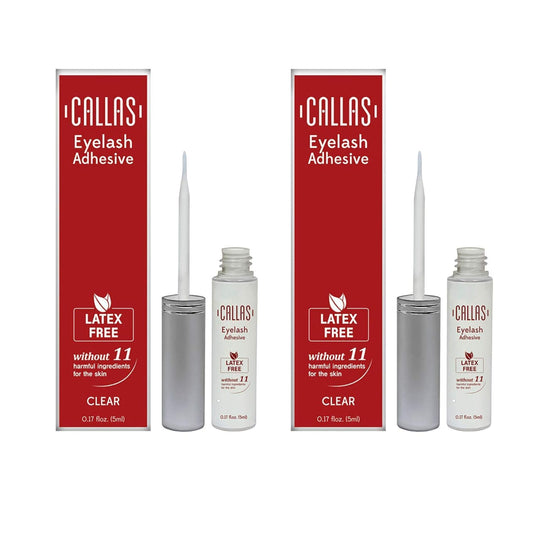 Eyelash Adhesive Clear (Latex Free) 2 sets Beauty & Personal Care Callas
