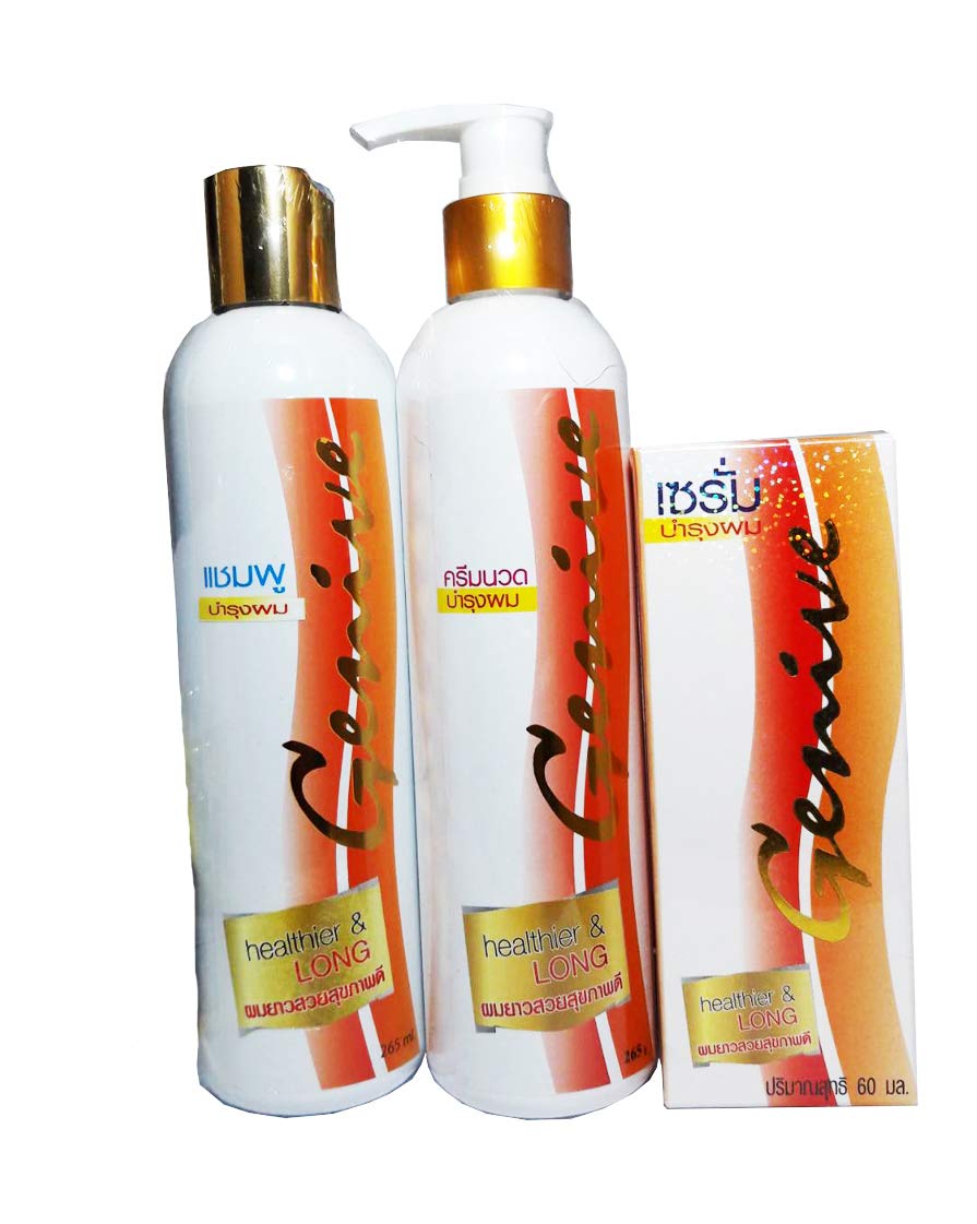 Genive Shampoo & Conditioner and serum set | Sulfate Free Shampoo Beauty & Personal Care GENIVE