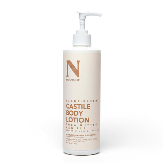 Dr. Natural Castile Body Lotion - Non-Greasy Shea Butter Body Cream - Gentle and Soothing Lotion for Women and Men - Shea Butter and Vanilla - 16 oz Beauty & Personal Care Dr. Natural