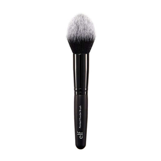e.l.f. Pointed Powder Brush, Makeup Tool With Tapered End For Flawless Contouring & Highlighting, Vegan Beauty & Personal Care e.l.f.