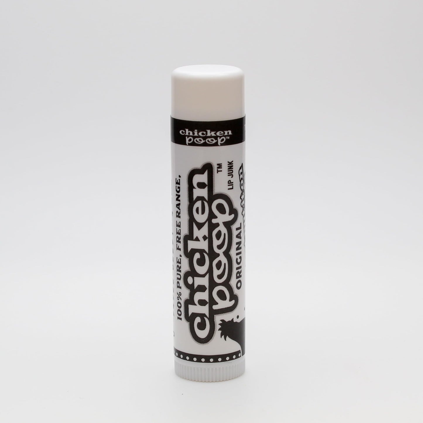 .15 oz. Chicken Poop® ORIGINAL FLAVOR Lip Junk for Dry, Chapped Lips, LIP BALM BULK PACK OF 24 Beauty and Personal Care Simone Chickenbone