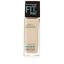 Maybelline New York Fit Me Matte + Poreless Foundation, Porcelain [110], 1 Ounce Beauty & Personal Care MAYBELLINE