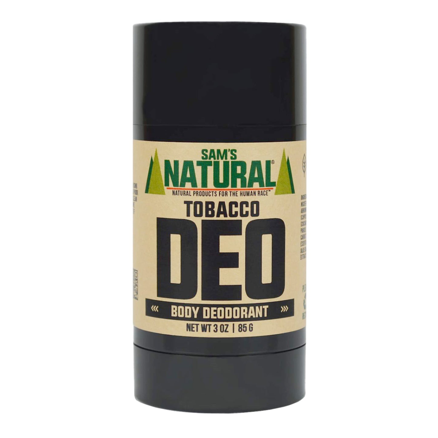Sam’s Natural Deodorant - Tobacco - Holiday Gifts - Stocking Stuffers - Aluminum Free DEO - No phthalates, parabens, sulfates, or dyes - For Men Beauty and Personal Care Sam's Natural