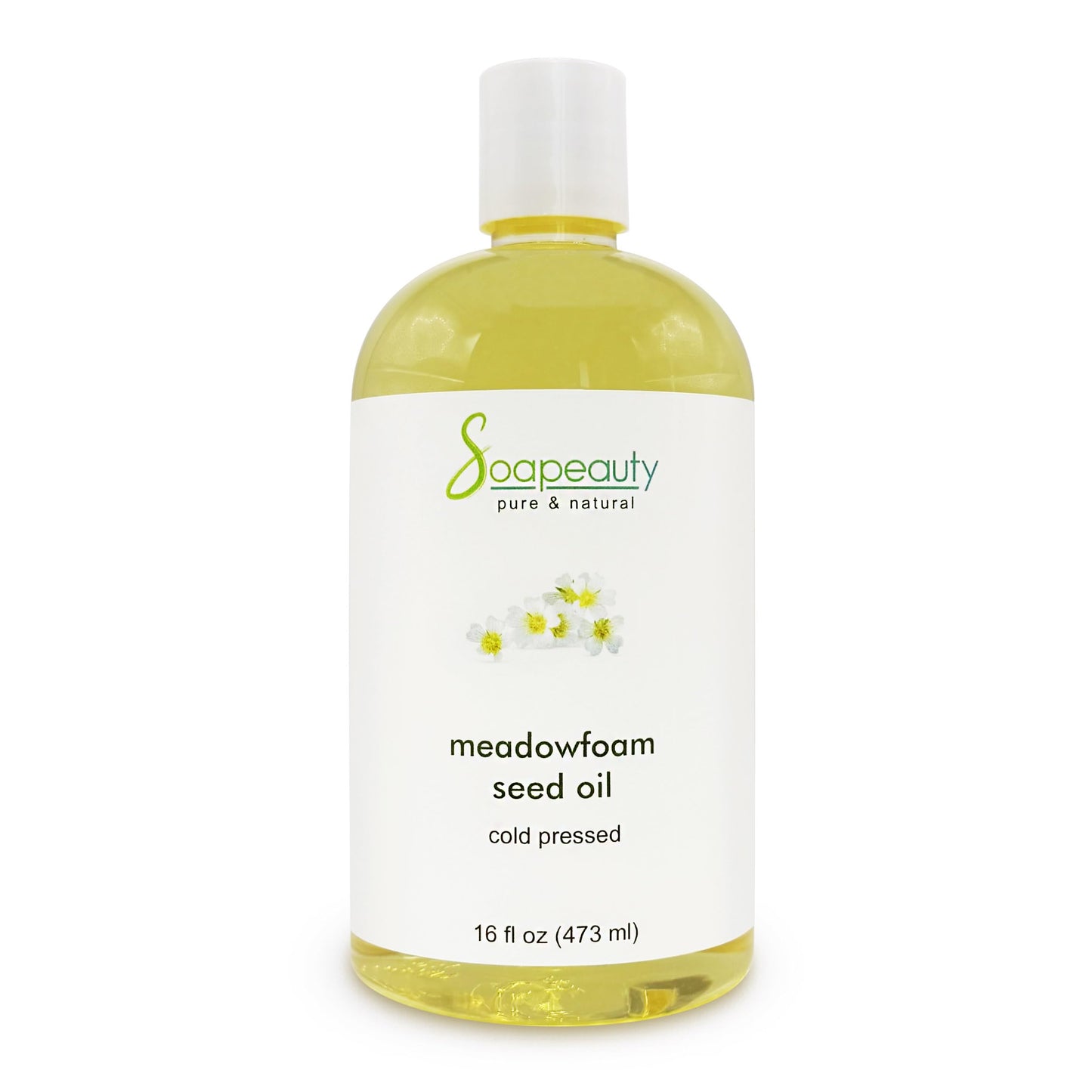 Soapeauty MEADOWFOAM SEED OIL Cold Pressed Unrefined | 100% Pure Natural Meadowfoam Seed Oil for Face & Hair | Moisturizer for Skin, Promotes Hair Beauty & Personal Care Soapeauty
