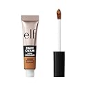 e.l.f. Soft Glam Satin Concealer, Medium Coverage For Blemishes & Under-Eye, Crease-Resistant, Long Lasting, Vegan , 45 Tan Warm Beauty & Personal Care e.l.f.