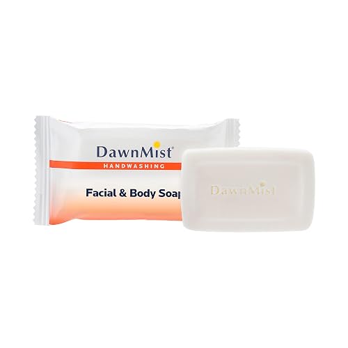 DAWNMIST Dukal Facial and Body Soap, Individually Wrapped, Pack of 10 Beauty & Personal Care DawnMist