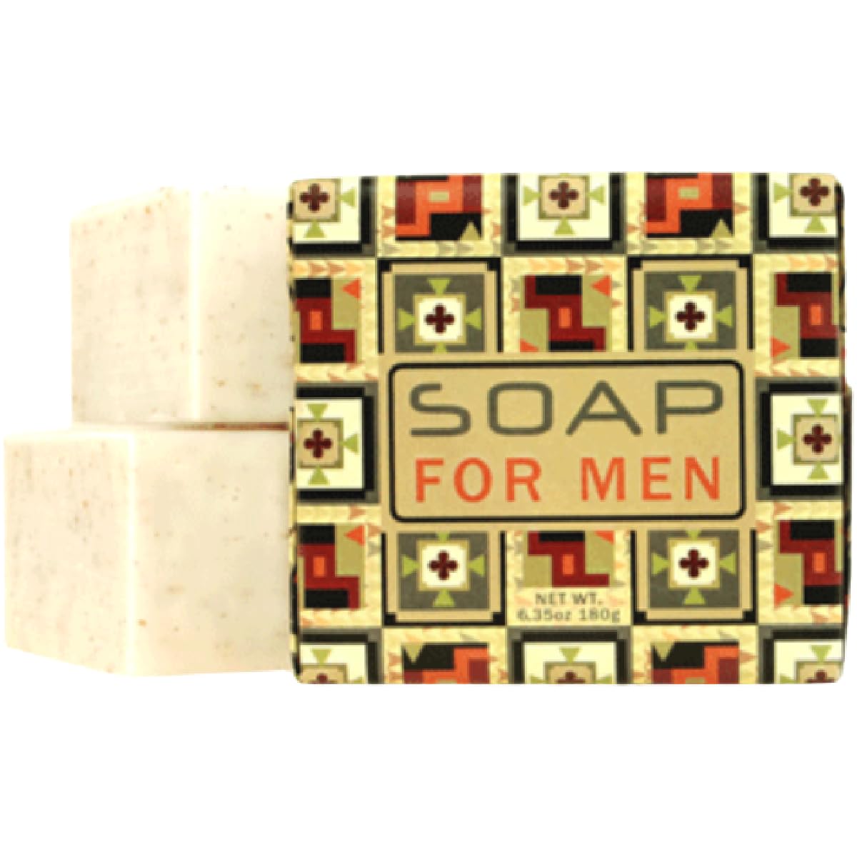 Greenwich Bay Trading, SOAP FOR MEN, Exfoliating, 6.35 Oz. (2 Pack) Beauty & Personal Care Greenwich Bay Trading Co.