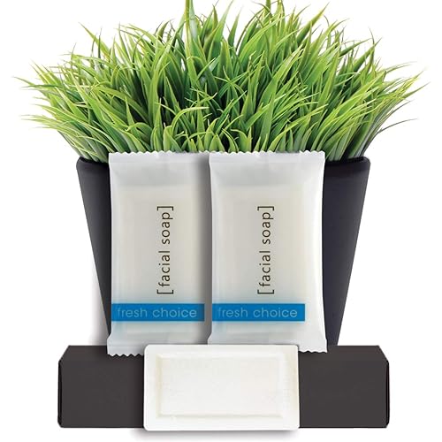 Fresh Choice Bulk Hotel Soap, Individually Wrapped Bar Soaps, Mini Trial Size Toiletries, Bath Body Hand Soap for Vacation Rentals and Motel Guest Beauty & Personal Care Fresh Choice