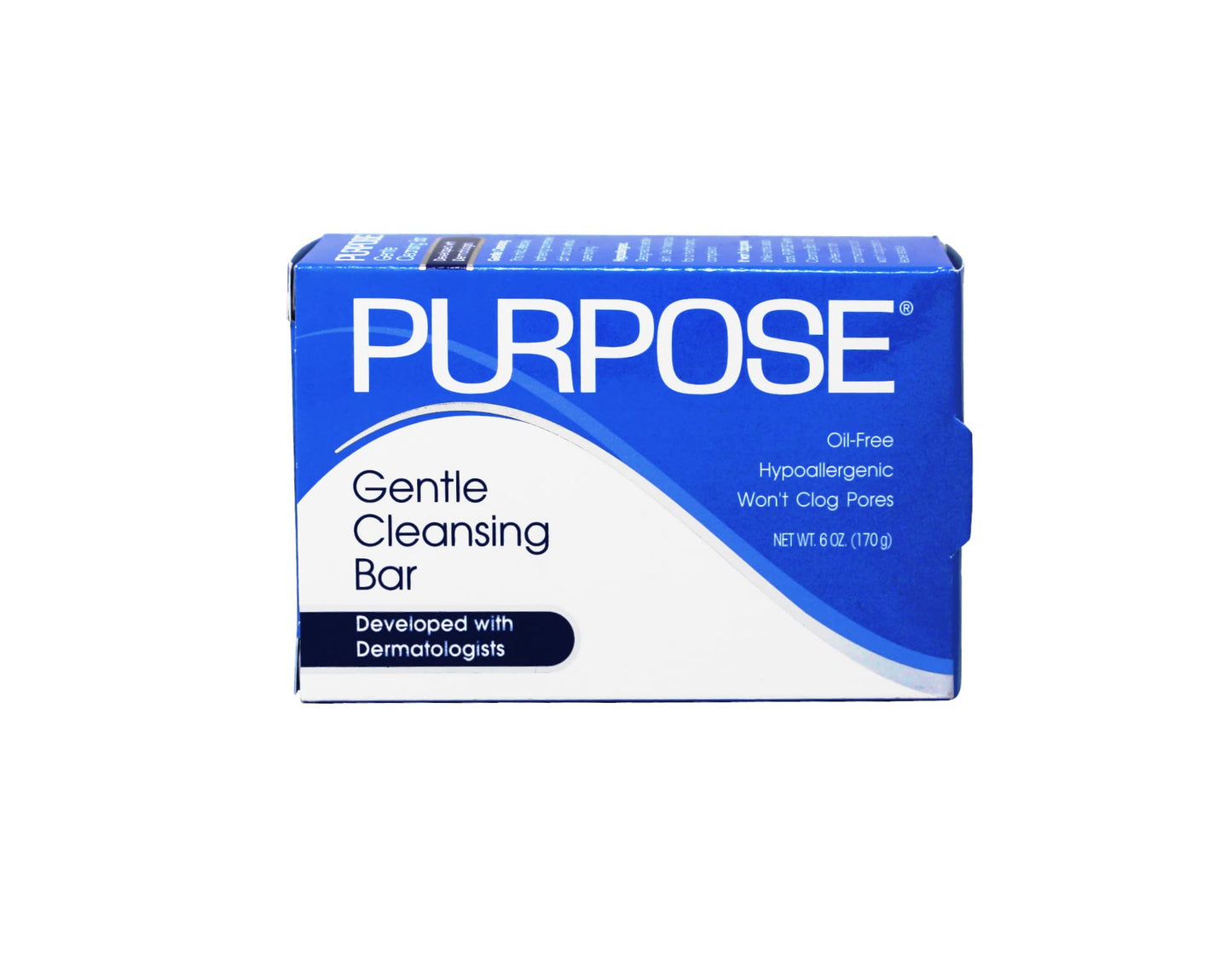 PURPOSE Gentle Cleansing Bar, Gentle As Water, All Skin Types, For Sensitive & Dry Skin, Oil-free, Hypoallergenic, Sulfate-Free, 6 oz Bar Beauty & Personal Care Purpose