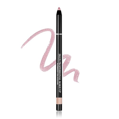 DLUX PROFESSIONAL Gel Eyeliner - 4g Stick Eye liner, Waterproof Pencil Gel Liner, Smooth Cream Eye shadow, Smudge-Free, Long-Lasting, Intense Colours Beauty & Personal Care DLUX PROFESSIONAL