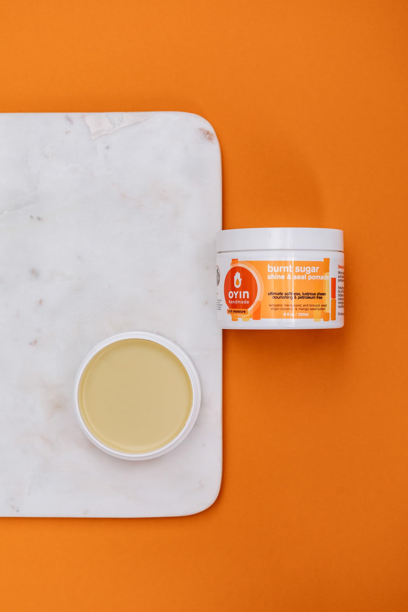 Oyin Handmade Burnt Sugar Pomade | Humectant Hair Pomade for Shine, Sealing, Hydration & Healthy Scalp | Petroleum-Free, All-Natural | 4 oz Beauty & Personal Care Oyin Handmade