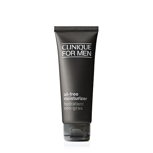Clinique For Men Oil-Free Hydrating Face Moisturizer With Barley, Sunflower + Cucumber | For Oily Skin Types, 3.4 Fl Oz Beauty & Personal Care Clinique