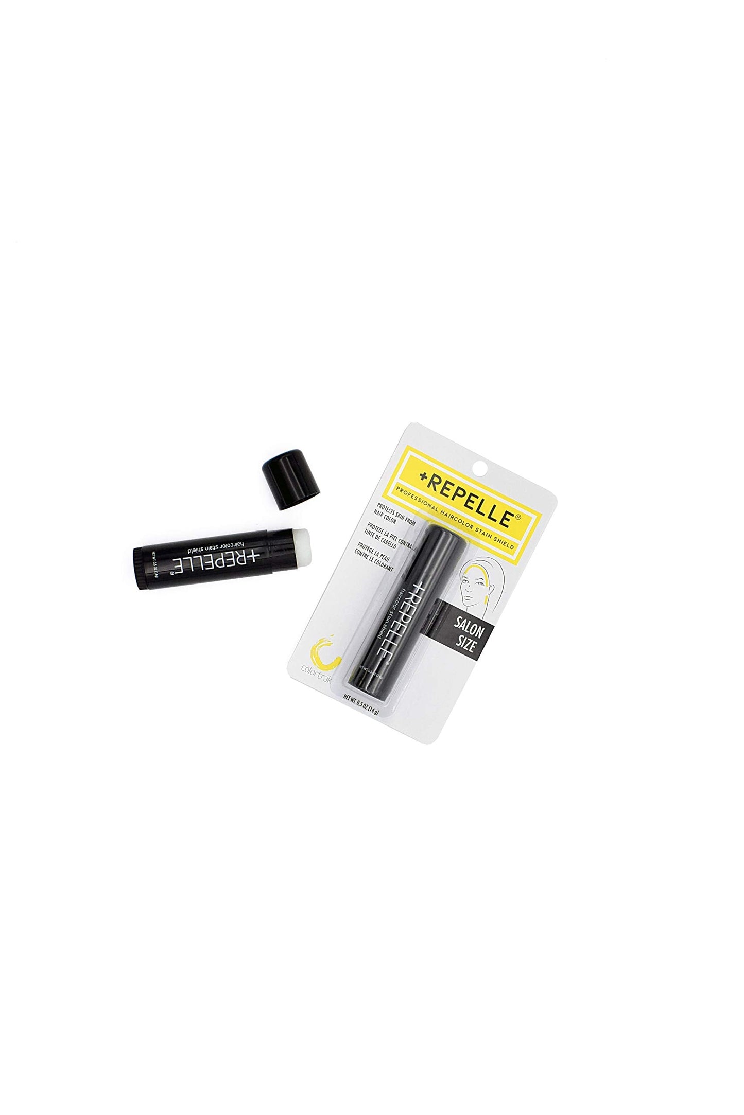Colortrak Repelle Professional, Hair Color Stain Shield, Up to 30 Uses, Mini Stick, Protect Clients from Hair Color Stains, Safe and Easy to Use, 5 Beauty & Personal Care Colortrak