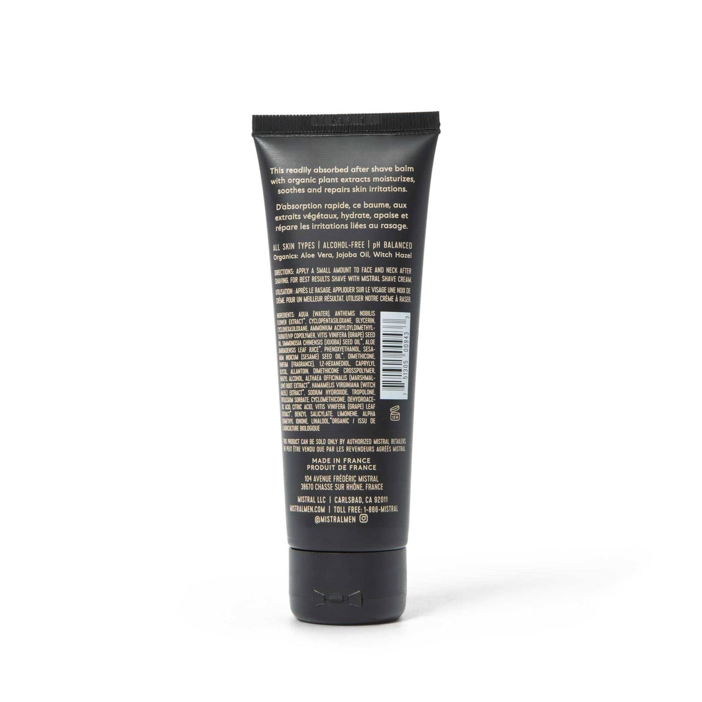 Mistral After Shave Balm, Cedarwood Marine - 2.7 Fl Oz - Hydrating Aftershave for Men with Aloe & Jojoba Oil - Non-Greasy Post Shave Moisturizer Beauty and Personal Care Mistral