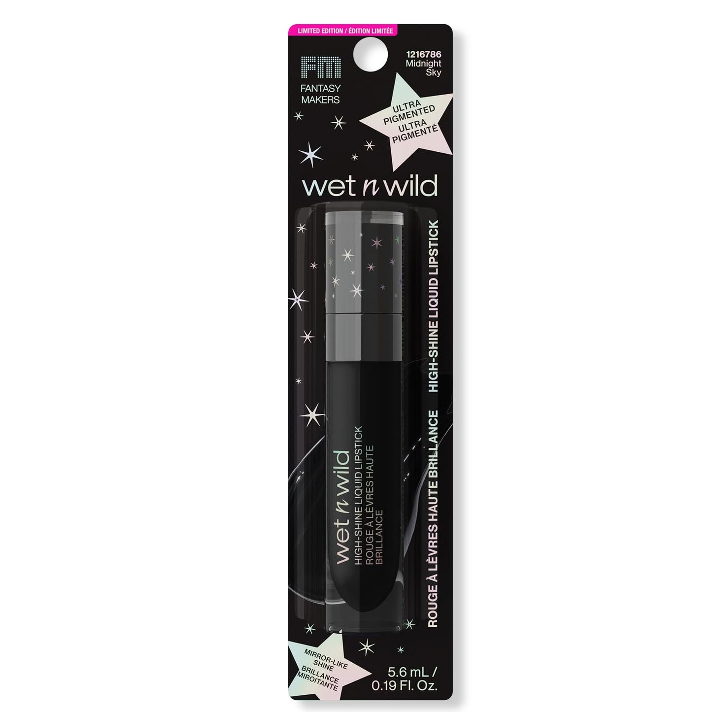 wet n wild Halloween Fantasy Makers Mega Glitter Shimmer Liquid Lipstick,High Pigmented Creamy Texture, Shimmery Blendable Formula, Cruelty-Free Beauty & Personal Care wet n wild