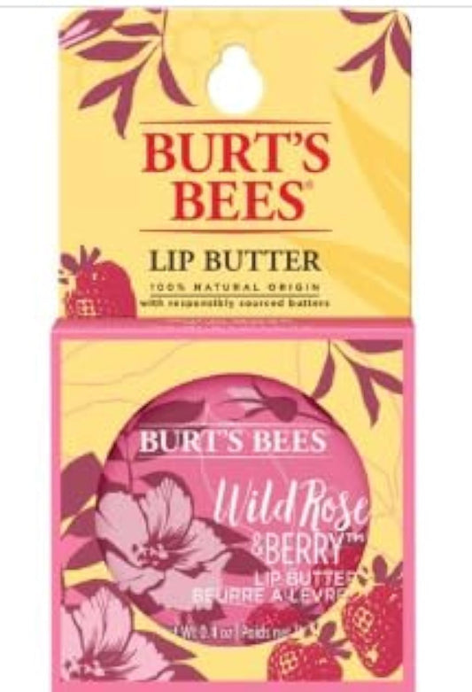 Burt's Bees Lip Butter Wild Rose & Berry 0.4 Oz Beauty & Personal Care Burt's Bees