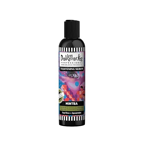 Dollylocks Texture Serum | No Flake Frizz-free Styling | Plant-Based Residue-Free Vegan | Locs, Curls, Braids, Dreadlocks | Tea Tree Spearmint | 4oz Beauty & Personal Care Dollylocks
