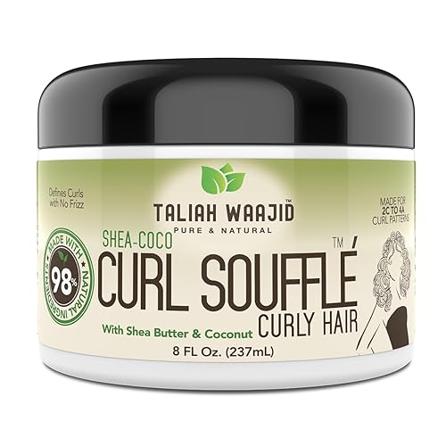 Taliah Waajid Shea Coco Curly Hair Soufflé for 3B-4B Hair (U036) Beauty & Personal Care Taliah Waajid black earth products