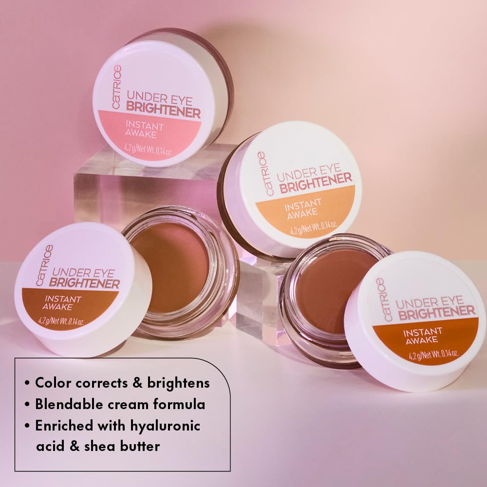 Catrice | Under Eye Brightener | Conceal & Brighten Dark Circles | With Hyaluronic Acid & Shea Butter | Vegan, Cruelty Free & Paraben Free (010 | Beauty and Personal Care Catrice Cosmetics