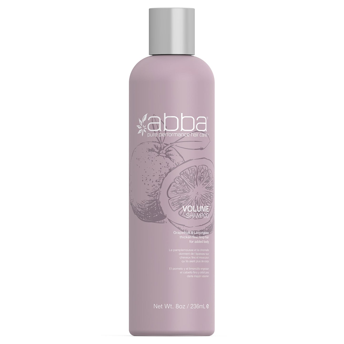 ABBA Volume Shampoo, Grapefruit & Lemongrass, 8 Fl Oz Beauty & Personal Care ABBA