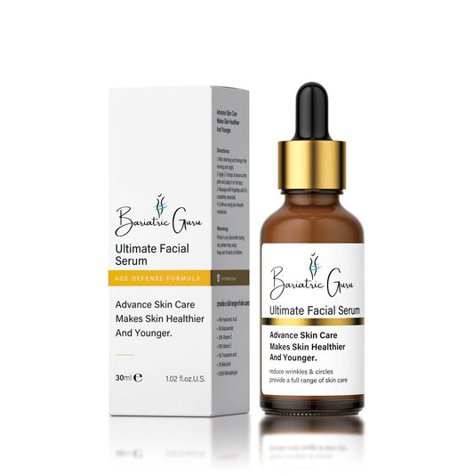 Bariatric Guru Ultimate Facial Serum - Advanced Anti-Aging, Brightening & Hydrating Face Serum with Retinaldehyde, Bakuchiol, Tranexamic Acid Beauty & Personal Care Bariatric Guru