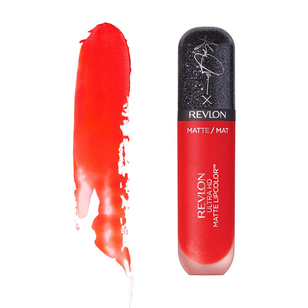Revlon Ashley Graham Never Enough Lip Collection x Ultra HD Matte Lipcolor - 004 Red Affair Beauty & Personal Care REVLON