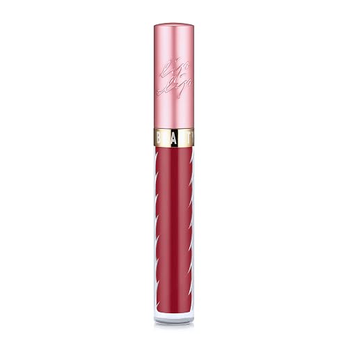 Beauty Bakerie Lip Slip High Shine Lip Gloss, Hydrating Non Sticky Formula, Pigmented Deep Berry Red Finish with Jojoba Sunflower Meadowfoam Oils Beauty & Personal Care Beauty Bakerie