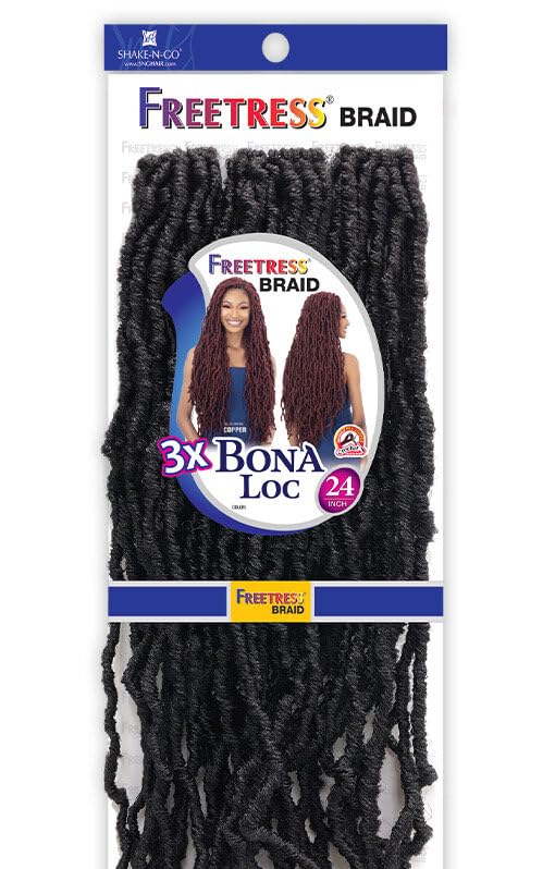 FreeTress Crochet Braids 3X Bona Loc 18" (T30)